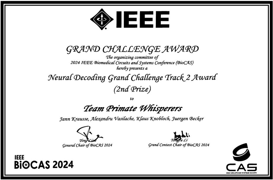 Grand Challenge Award